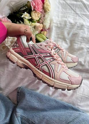 Жіночі кросівки асікс гел кахана asics gel-kahana 8 beige pink 36