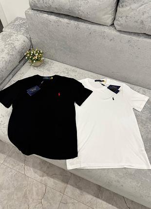 Футболка от бренда polo ralph lauren