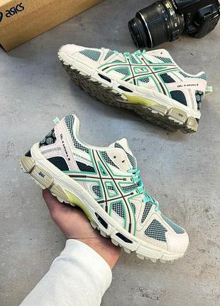 Чоловічі кросівки асікс гел кахана стильні повсякденні asics gel kahana 8 mint 44