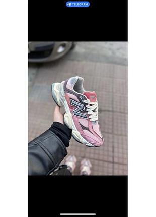 Женские кроссовки нью баланс стильные new balance 9060 cherry blossom 38