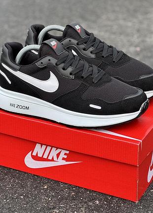 Мужские кроссовки найк аир зум nike air zoom black черный 40nike 40