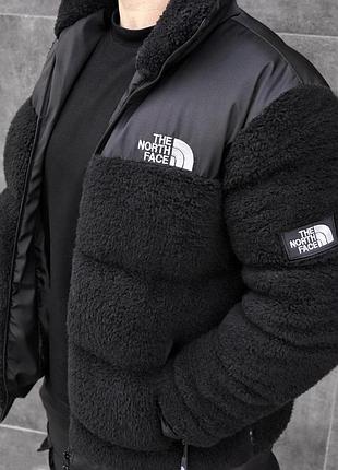 Мужская куртка теплая стильная зе норт фейс the north face sherpa nuptse xl s