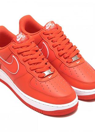 Кроссовки nike air force 1 low casual shoes red dv0788-600 42