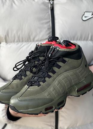 Мужские кроссовки найк стильные повседневные термо nike 95 sneakerboot 41 43