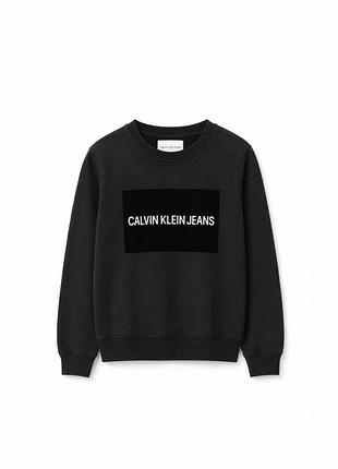 Світшот calvin klein jeans чорний | розмір s | стан ідеальний
