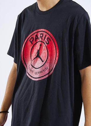 Футболка nike psg ss logo black fv7728-045 xs