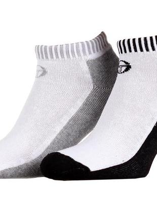 Шкарпетки sergio tacchini 3-pack чорний, сірий жінки 36-40