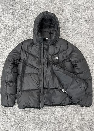Мужская куртка найк стильная теплая повседневная nike xxl xl