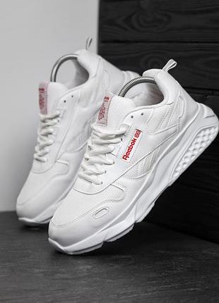 Мужские кроссовки мелак классик стильные reebok classic leather 42