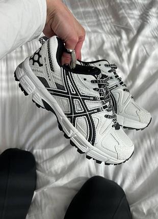 Жіночі кросівки асікс гел кахана asics gel-kahana 8 white black v2 40