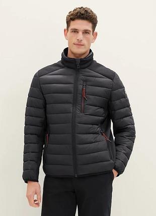 Куртка men's jacket 1038905-29999 tom tailor l чорний 1038905-29999 xl