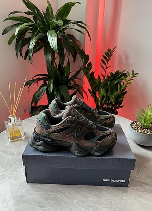 Женские кроссовки стильные нью баланс new balance 9060 beef and broccoli 37