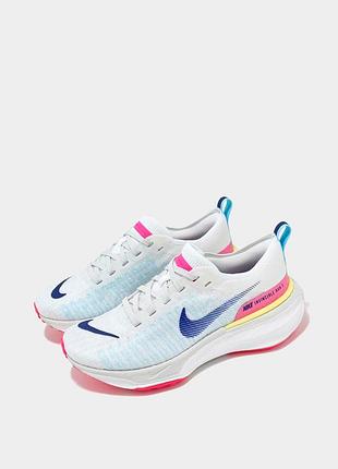 Женские кроссовки найк стильные оригинал nike invincible 3 woroad running shoes white/light blue dr2660-105