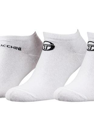 Шкарпетки sergio tacchini 3-pack білий унісекс 39-42