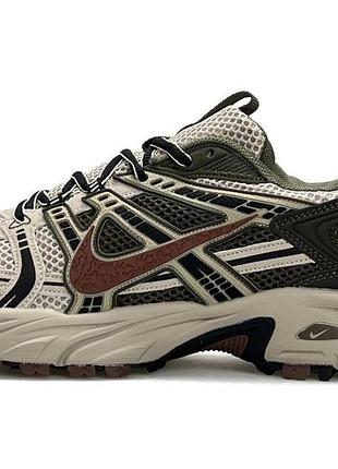 Чоловічі кросівки повітропроникні nike v2k бежеві текстильні найк в2 універсальні дихаючі на весну взуття на теплу погоду