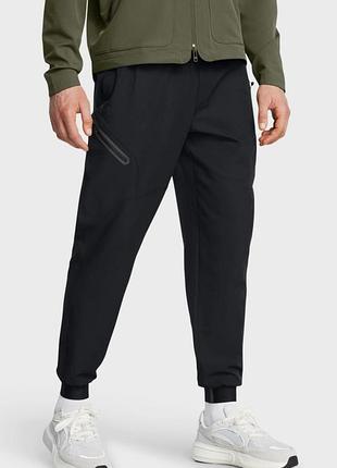Штаны спортивные ua unstoppable joggers 1388823-001 under armour l черный 1388823-001