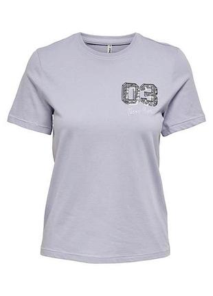 Футболка onlkita reg s/s college top box jrs 15249486-cosmic sky-print:3 only l сиреневый 15249486-cosmic sky-print xl