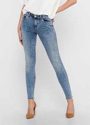 Джинсі onlwauw life mid sk bb bj114 15219240 light blue denim only 15219240lightbluedeni xl/30