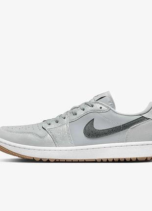 Кросівки nike air jordan 1 retro low golf shoes 'wolf grey' dd9315-006