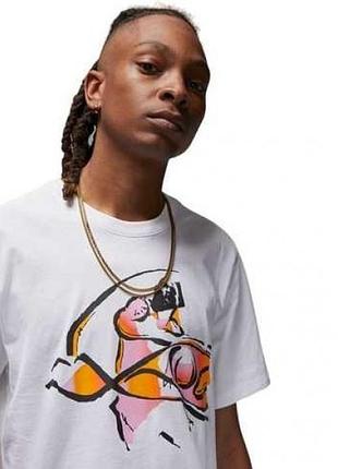 Футболка jordan flight mvp summer flow graphic t-shirt dx9569-100 l