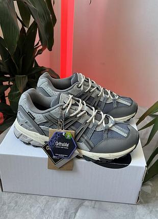 Зимние мужские кроссовки асикс гел сонома asics gel-sonoma 15-50 gore-tex dark grey водонепроницаемые серый 40