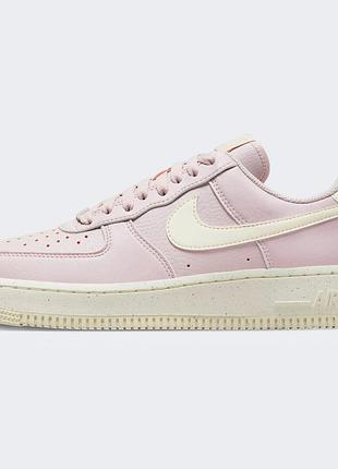 Жіночі кросівки найк стильні оригінал nike air force 1 07 nn andamp; sail pink dv3808-001