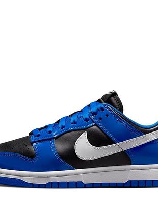 Жіночі кросівки найк стильні оригінал nike dunk low ess wmns black/black dq7576-400