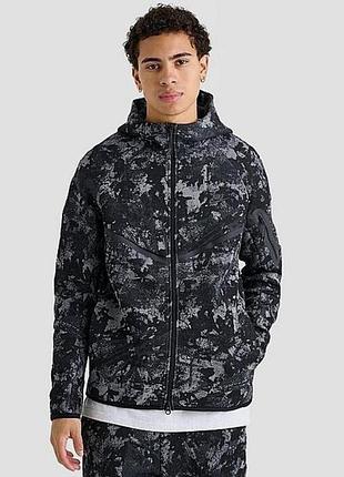 Худи nike tech fleece (черное) hv5055-060