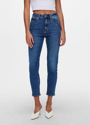 Джинси onlemily stretch life hw s a cro718 noos 15235791-medium blue denim only 15235791-medium blue deni 28/32