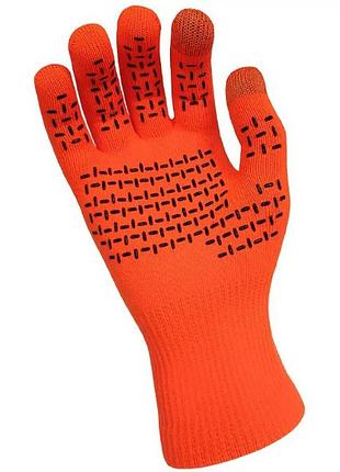 Перчатки водонепроницаемые dexshell dg326ts-bos thermfit gloves, размер s/обхват руки 18-20 см, оранжевые