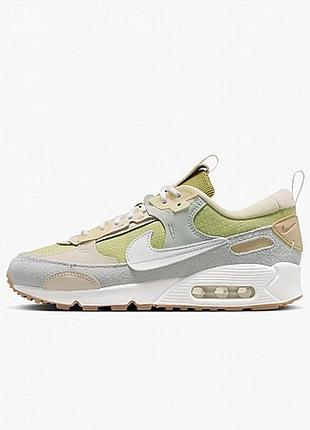 Жіночі кросівки стильні повсякденні найк оригінал nike w air max 90 futura dv7190-700