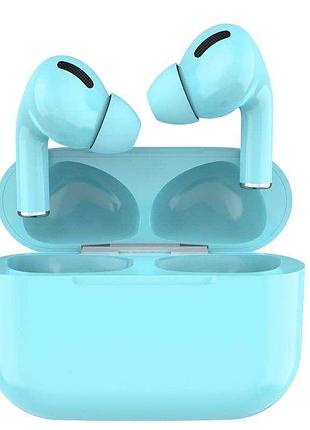 Беспроводные bluetooth наушники mdr pro 7438 с сенсором и кейсом blue