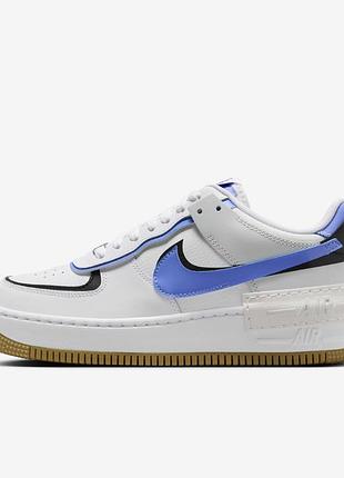 Жіночі кросівки стильні повсякденні найк оригінал nike w af1 shadow dz1847-109