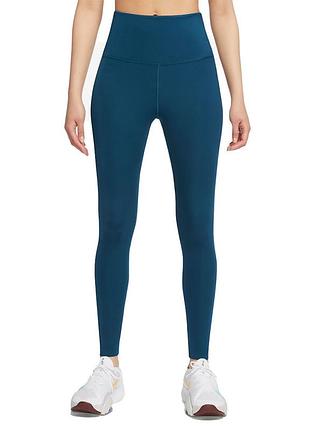 Жіночі лосини найк оригінал nike one women's high-rise leggings dm7278-460