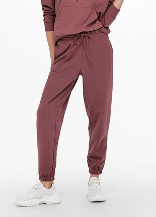 Штани onlfeel life new pant noos swt 15243747-rose brown only 15243747-rose brown s/32