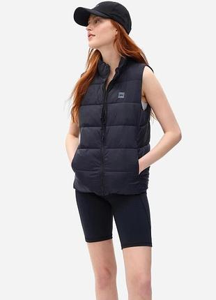 Безрукавка lightweight logo puffer vest 724311-03 gap s чорний 724311-03 xs