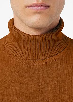 Кофта fine knitted turtle neck 1032304-21652 tom tailor l коричневий 1032304-21652 xxl