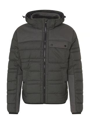 Куртка quilted jacket in a mix of materials 2131728.7909 s.oliver l хакі 2131728.7909 xl