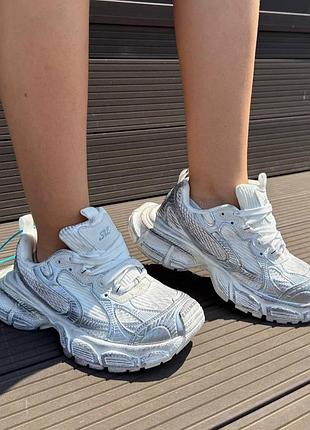 Кроссовки balenciaga 3xl белые для женщин стильная обувь для повседневной носки баленсиага 3хл