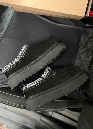 Tasman platform black 💯 натуральне хутро 36 40
