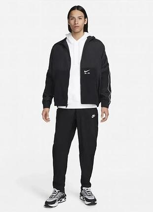 Костюм nike air neylon (черно-красный) fn7687-011_fz8371-010