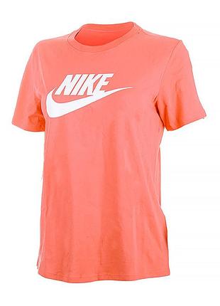 Жіноча футболка найк оригінал nike w nsw tee essntl icn ftra dx7906-894