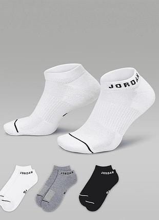 Шкарпетки jordan everyday no-show dri-fit (dx9656-911) 42-46