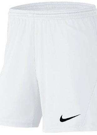 Жіночі шорти футбольні ігрові найк оригінал nike dry park vii short bv6860-100 bv6860-100