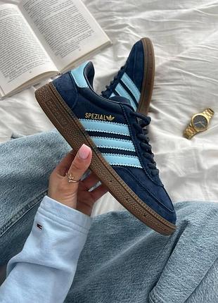 Женские кроссовки адидас специал adidas spezial blue синий 36