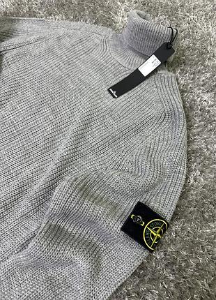 Stone island гольф сірий s xl