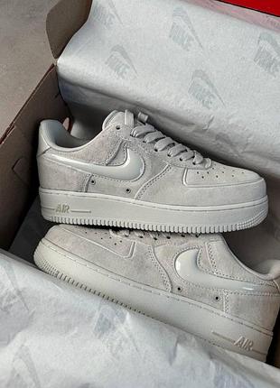 Женские кроссовки найк аир форс nike air force 1 '07 w grey 37 40
