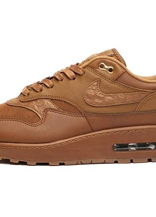 Женские кроссовки найк стильные оригинал nike air max 1 premium’87 wmns "luxe" dv3888-200