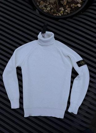 Stone island гольф белый s xxl