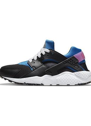 Женские кроссовки стильные повседневные найк оригинал nike air huarache run (gs) (dr0166-001) dr0166-001
